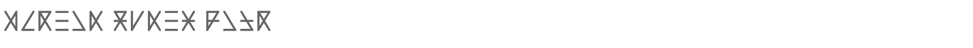 Madeon Runes Madeon Runes Bold.otf font preview